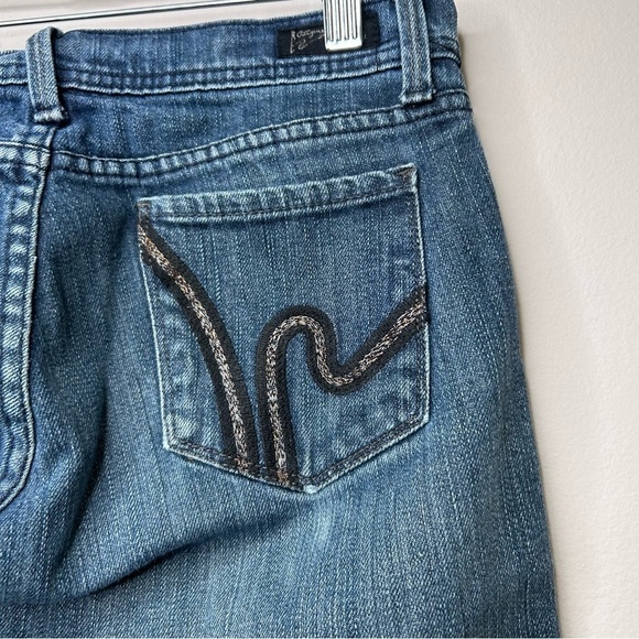 CoH Wimbledon Stretch Ingrid Flare Jeans Y2K # 144 Blue Size 27 - Picture 9 of 10